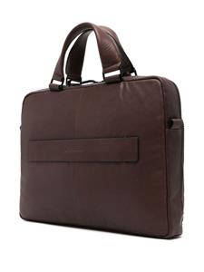 PIQUADRO leather laptop bag - Bruin