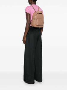 LIU JO zipped faux-leather backpack - Bruin