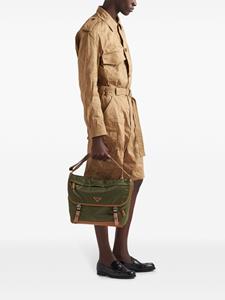 Prada Leather Shoulder Bag - Groen