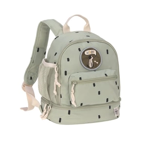 Lässig Backpack light Mini , Happy Prints, olive