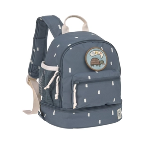 Lässig Backpack midnight Mini Happy Prints blauw