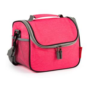 PlasticForte Koeltas/lunchtas Callela - rood - 6.5 liter - 17 x 26 x 20 cm - koelbox tas - picknick/strand - lunc -