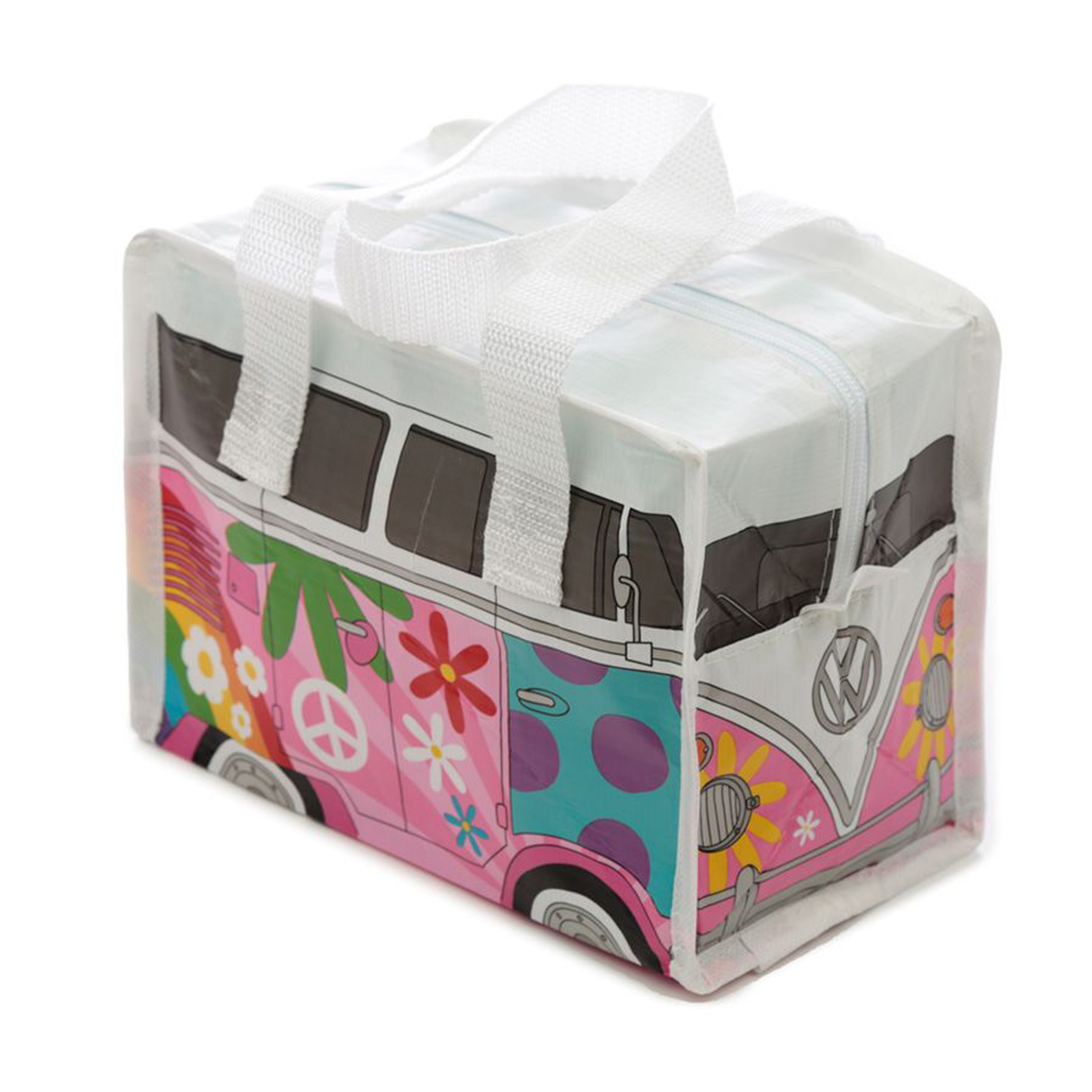 Volkswagen Lunchtas -  - roze - 4 liter - 16 x 21 x 12 cm - lunchtrommel - picknick/strand -