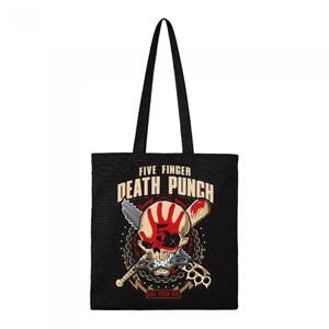 RockSax Got Your Six Five Finger Death Punch Tote Bag
