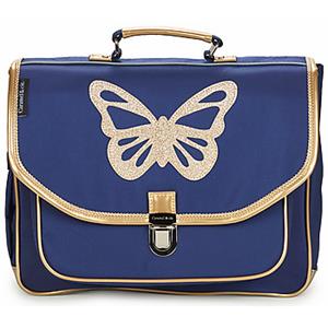 CARAMEL & CIE Schooltas CARAMEL & CIE CARTABLE 38 CM PAPILLON BLEU