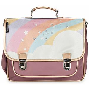 CARAMEL & CIE Schooltas CARAMEL & CIE CARTABLE 38 CM ARC EN CIEL ETOILE