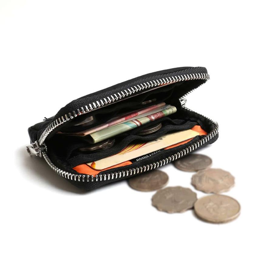 ShapeMastery Boutique FASHION Men Wallet Earbuds Storage Bag Credit Card Holder Case for Boys Girls Journey Bank Card Organizer Zipper Coin Purse