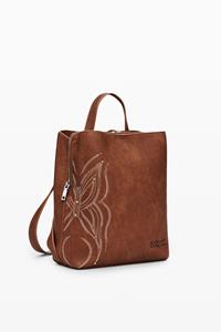 Desigual Rugzak S vlinder - BROWN