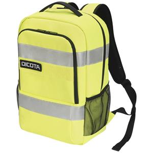 Dicota Hi-Vis Base Laptoprugzak Geel