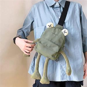 Bagggggg Girl Bag Tide Cartoon Cute Frog Crossbody Bags Casual Messenger Bag Chest Unisex Shoulder Women Wholesale Bolsa