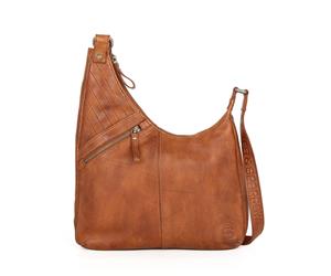 Spikes & Sparrow Crossbody Schoudertas Moria Brandy