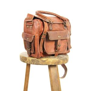 Vintage Goat leather Bags 14 Dames lederen schoudertas Tote portemonnee handtas Messenger Crossbody Satchel