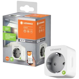 LEDVANCE SMARTWF PLUG EU 4099854088537 SMART+, Smart WiFi-stopcontact Draadloos Thuis 2300 W