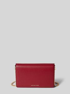 MICHAEL Michael Kors Clutch met runderleer en labelapplicatie, model 'JET SET'