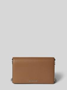 MICHAEL Michael Kors Clutch met runderleer en labelapplicatie, model 'JET SET'