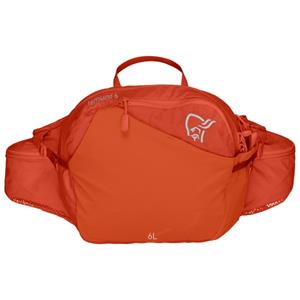 Norrøna   6L Hip Pack - Heuptas, rood