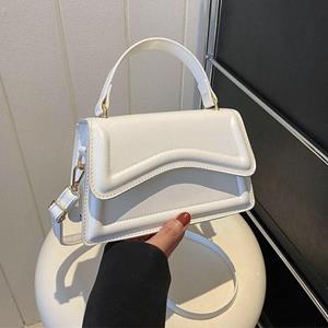 Mango Event New Fashion Sling Shoulder Bag Trend PU Leather Messenger Handbags Solid Color Leisure Stylish Crossbody Bags For Women Girls