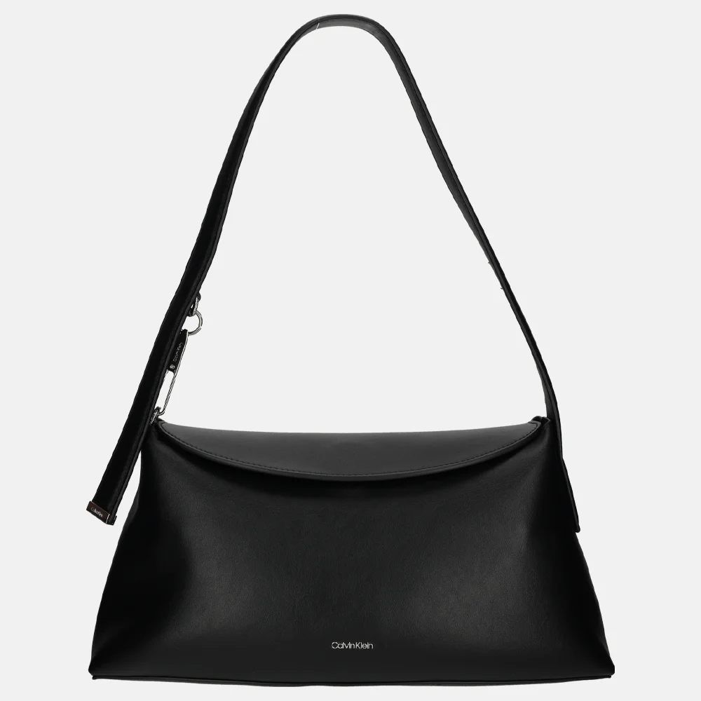 Calvin Klein Soft Sculpt schoudertas black