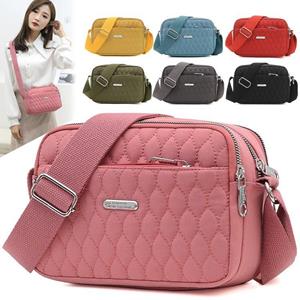 YiLi-Studio Casual nylon schoudertas voor dames Multifunctionele Messenger Handtas en portemonnee Mode Crossbody Tas Winkelen Telefoontasje