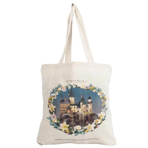 Harry Potter Hogwarts Castle Canvas Tote Bag