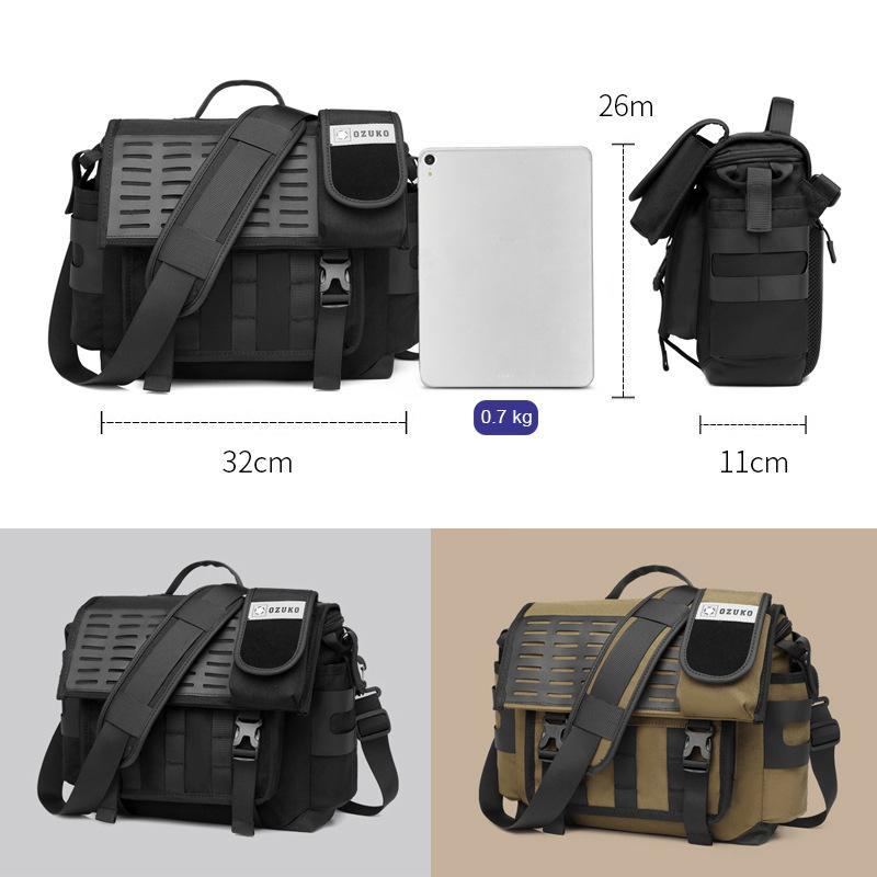 OZUKO Fashion Leisure Postman Charter Can Outdoor Waterdichte Messenger Single Schoudertas