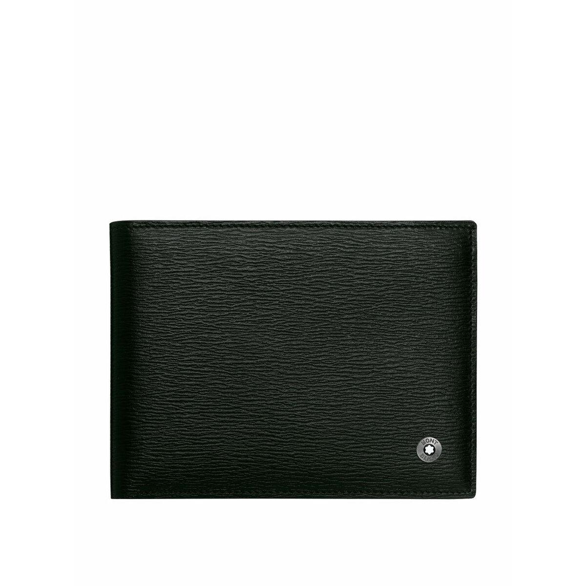 Montblanc Portefeuille Homme  38036 Noir Cuir 9 x 11 cm