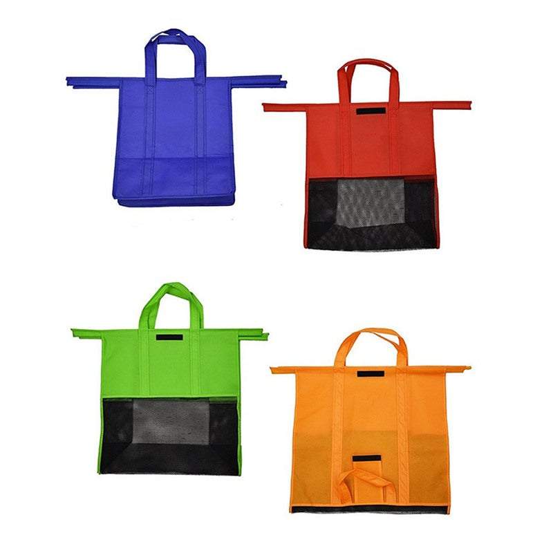 HOD Health&Home Shopping Bags Trolleys Herbruikbaar Opvouwbaar 4 Kleuren Opbergruimte