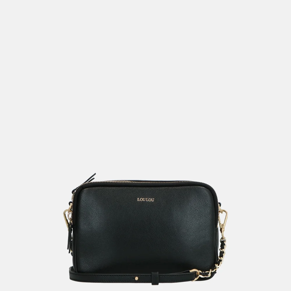 Loulou Essentiels Emilie crossbody tas black