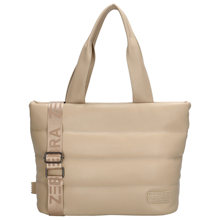 Zebra Trends Handtas/Schoudertas Evie Licht Taupe