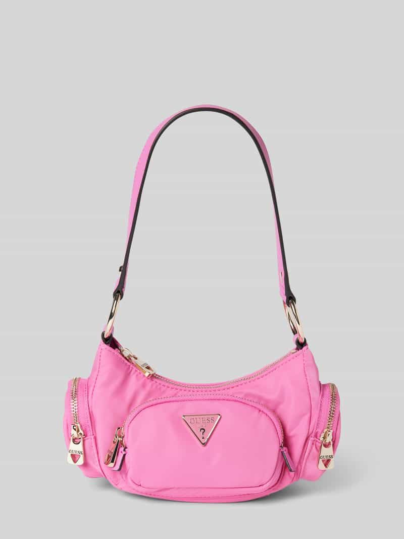 Guess Handtas met labelapplicatie, model 'ECO GEMMA'