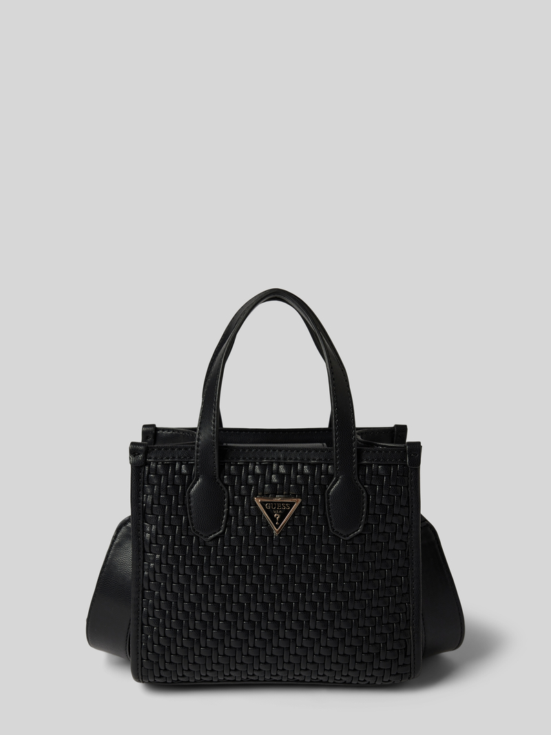 Guess Mini tote bag met labeldetails, model 'SILVANA'