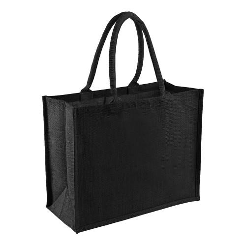 Westford Mill klassieke jute shopper (21 Liter)