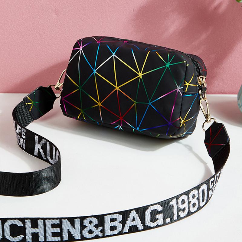 Yogodlns Mode Laser Schoudertas Vrouwelijke Kleine Vierkante Tas PU Lederen Crossbody Tas Trendy Nieuwe Mini Satchel Bag