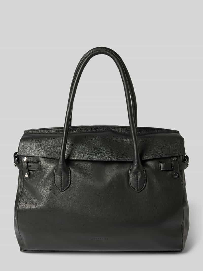 Liebeskind berlin Handtas van leer met labeldetail, model 'GLORIA'