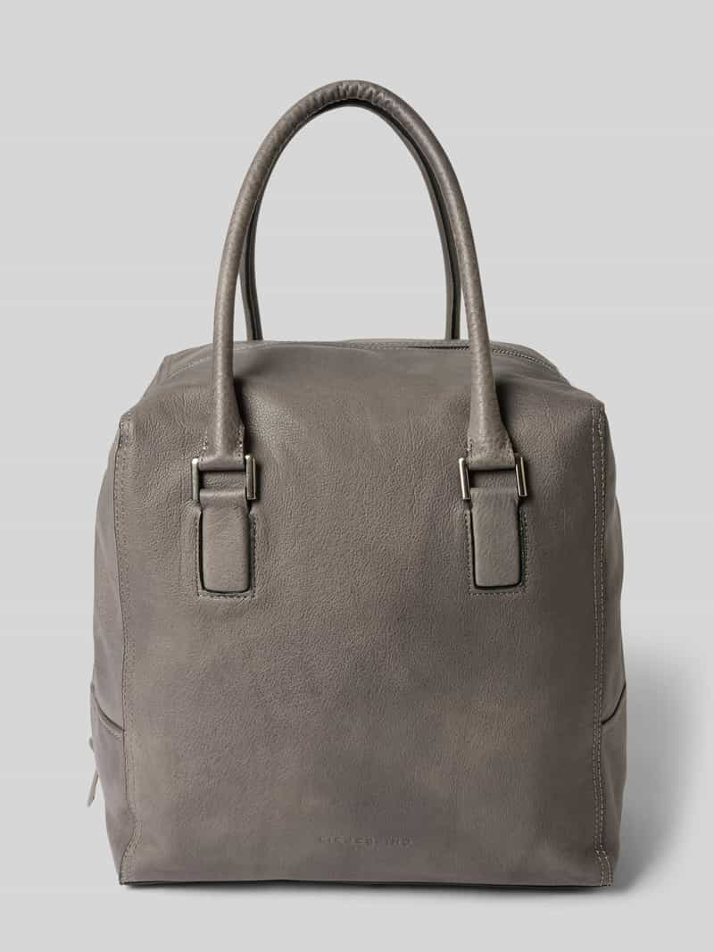 Liebeskind berlin Handtas van leer met labeldetail, model 'KAYLA'