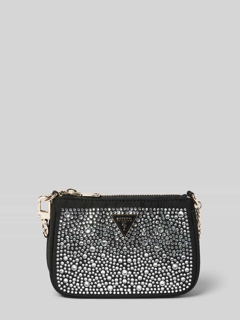 Guess Handtas met siersteentjes, model 'DAILY POUCH'