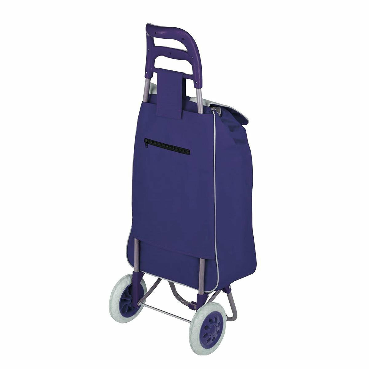 Benson Boodschappentrolley - blauw - 96 x x 21 cm - liter -