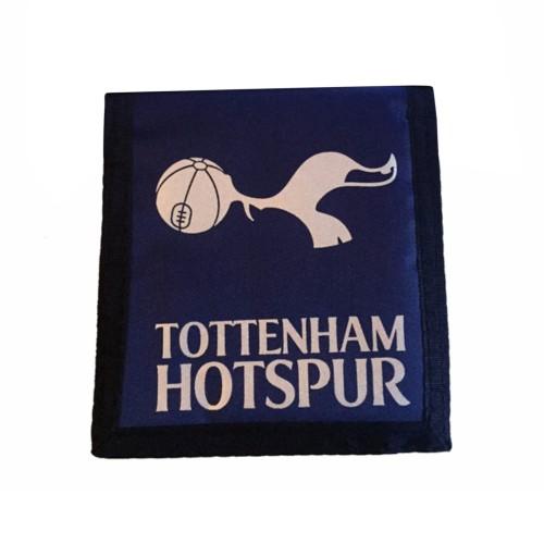 Tottenham Hotspur FC officiële geldportemonnee met Crest-ontwerp One Size marineblauwe kleur