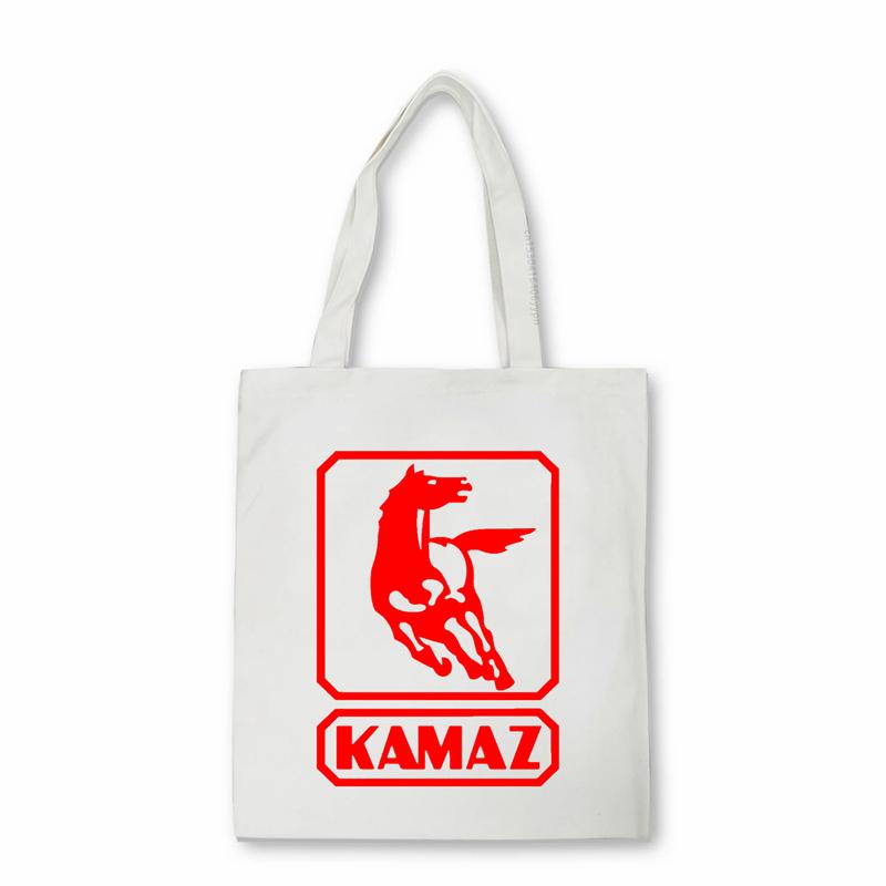 Aidegou17 Nieuwe mode Kamaz logo print heren handtas schoudertas grote capaciteit shopper schoudertassen canvas tas Bolsas 24*26cm