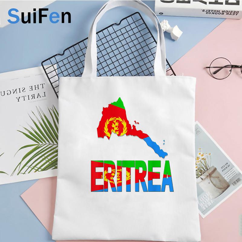 Aidegou30 eritrese boodschappentas shopper winkelen kruidenier bolsa canvas jute tas tas jute bolsas reutilizables doek herbruikbare cabas 24*26cm