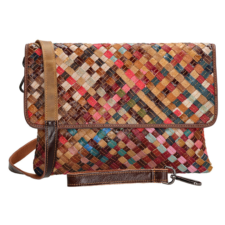 Beagles Schoudertas/Clutch Anna Braided Multi