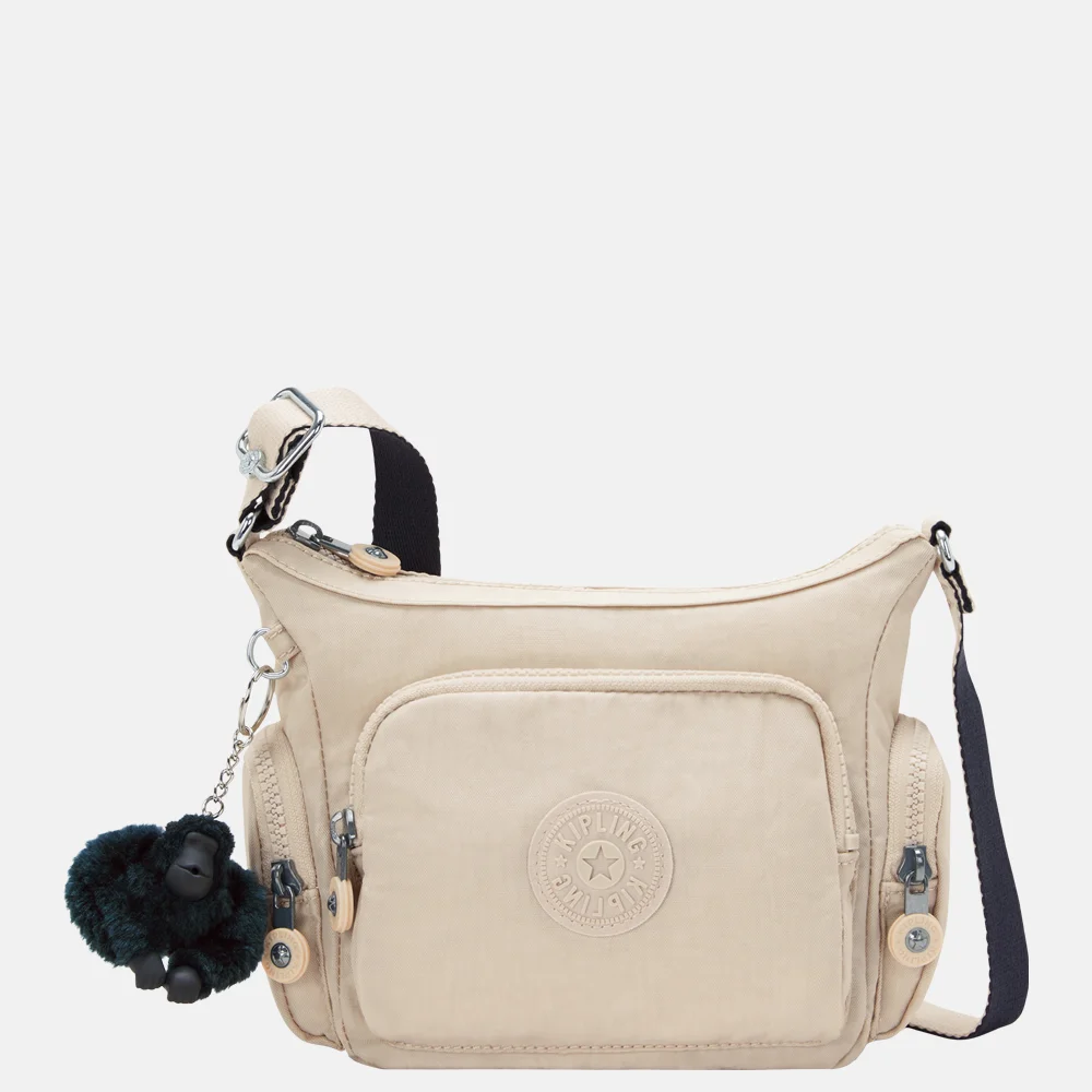 Kipling Gabbie crossbody tas mini back to beige