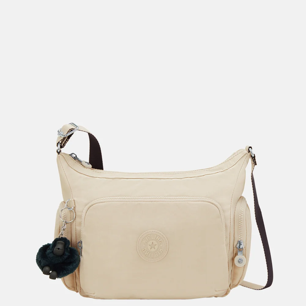 Kipling Gabb schoudertas S back to beige