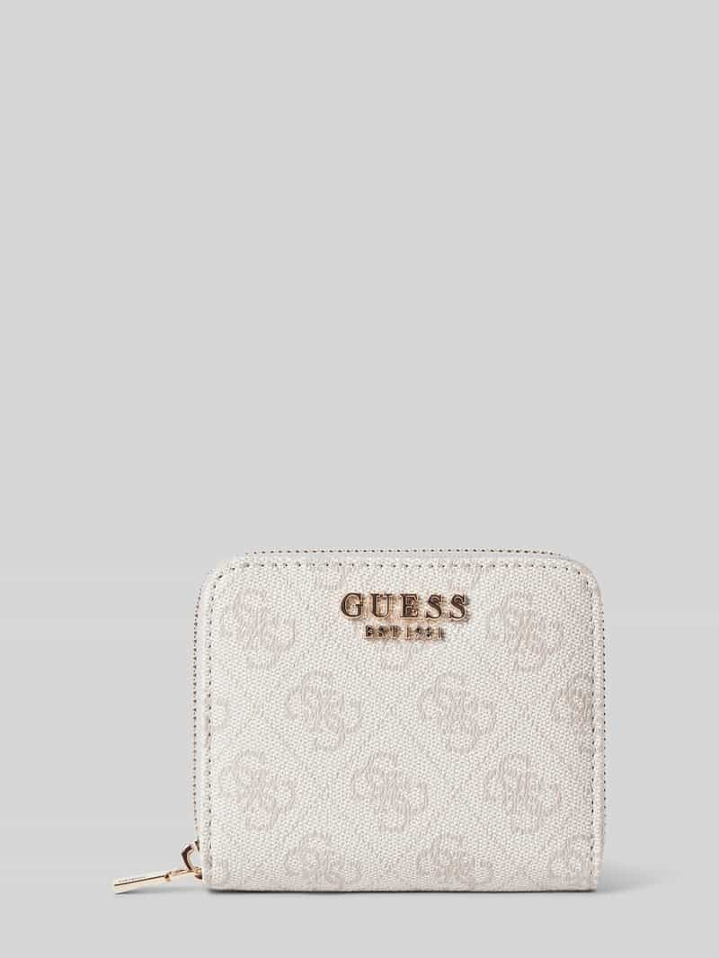 Guess Portemonnee met labelapplicatie, model 'LAUREL'