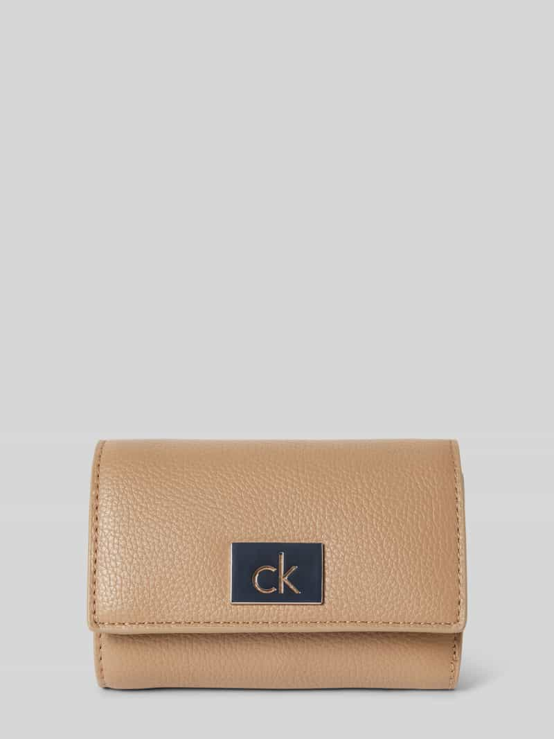 CK Calvin Klein Portemonnee met labeldetail