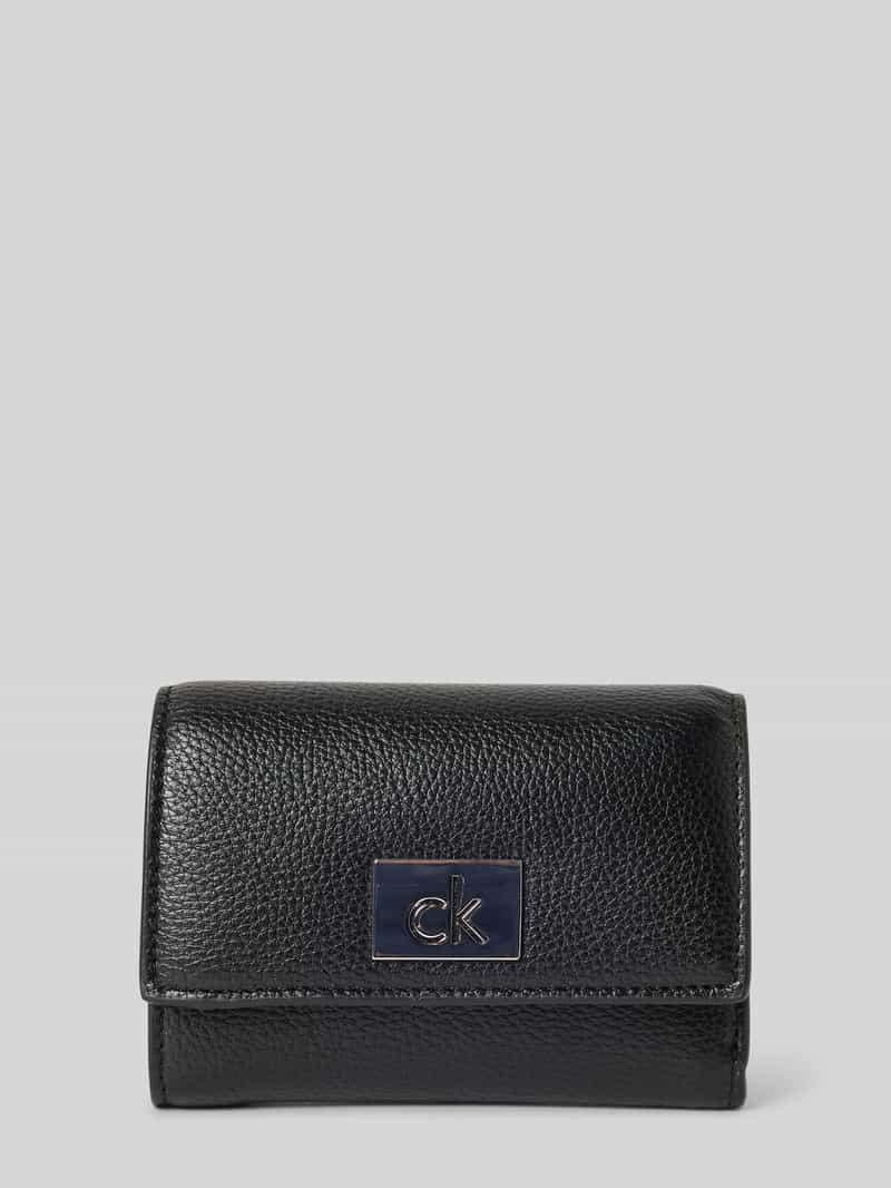 CK Calvin Klein Portemonnee met labeldetail