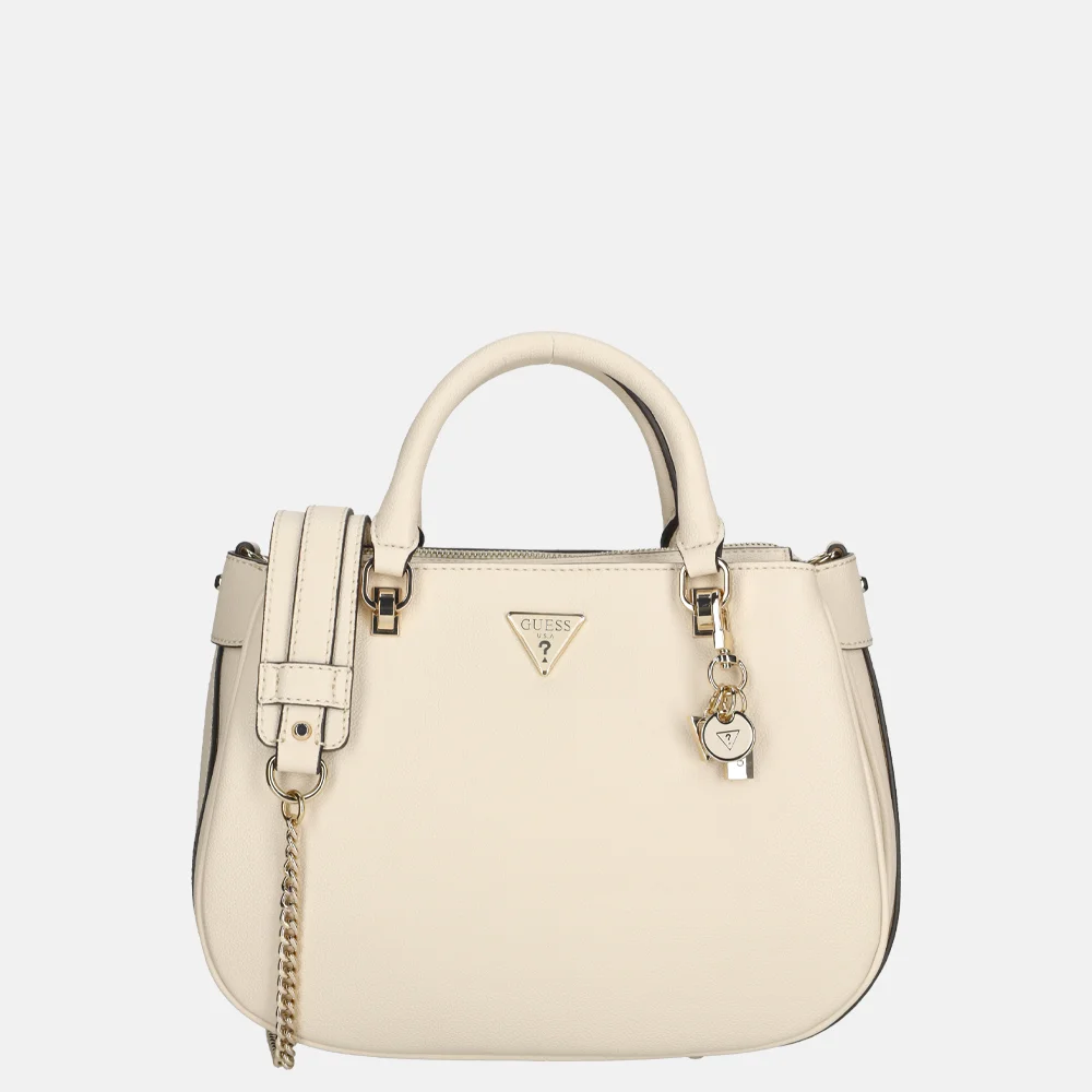 Guess Fedora satchel handtas bone