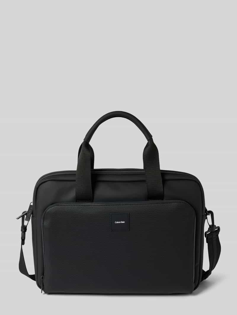 CK Calvin Klein Laptoptas met labelbadge