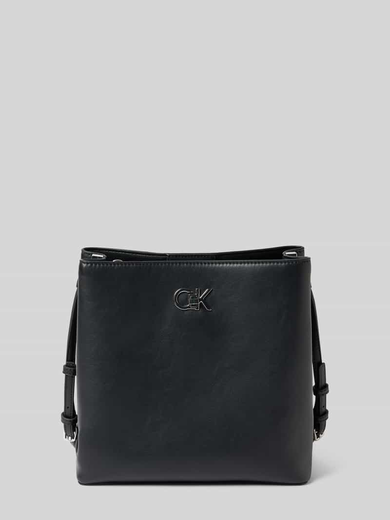 CK Calvin Klein Schoudertas met labelapplicatie, model 'CK MUST DOME'