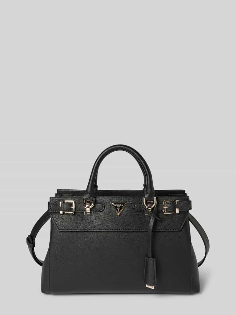 Guess Satchel bag met labelapplicatie, model 'ALI'